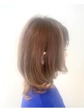 アナログノイ(analog noi) 大人白髪ぼかしハイライト