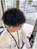 メンズマッシュ/ツイストスパイラルパーマ