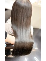 ミシェリー 新宿店(misherry)&nbsp;艶髪美髪オリーブベージュメテオカラーダブルイルミナカラー韓国