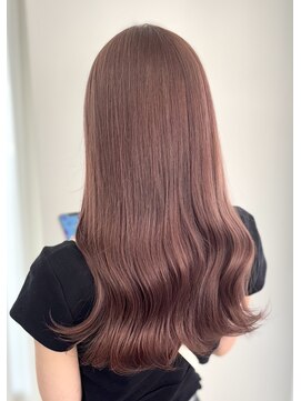 シーン 原宿(scene) ミルクティーベージュ/ピンクベージュ/ブリーチ/レイヤーカット