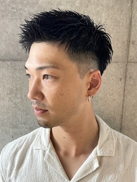 ブルニール 心斎橋(BLEUNIR) メンズカット 短髪 ベリーショート ツーブロック 刈り上げ