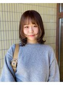 ★NUUK★顔まわりのレイヤーカット