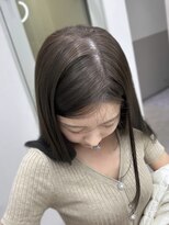 ジーナ 渋谷本店(Zina)&nbsp;＊透け感たっぷり＊パープルグレージュ