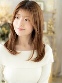 艶感ストレートうぶバングモテ髪小顔レイヤーa大宮20代30代40代