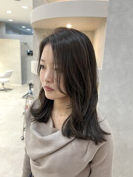 ヴィサージュアクト(VISAGE a.c.t) ミディアムボブ×オリーブブラウン