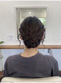 アップヘアアレンジ