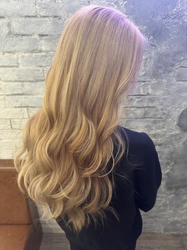 プライズ アイリス 池袋東口店(prize Iris) ミルクティーカラー韓国ヘアエギョモリ