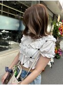縮毛矯正髪質改善ハイライトレイヤーカット枚方美容室エクステ
