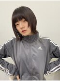 ◎ボブウルフメルティーカラー似合わせカットウェーブミディアム