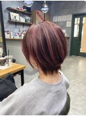 ピンクバレイヤージュ