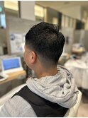 メンズショート　フェードカット