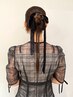 《特別な日に！》hair arrange & hair set 