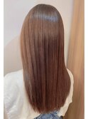 20代30代40代艶感ストレートアッシュグレージュ透明感ロング
