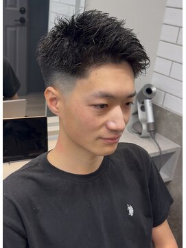 ハーツ バイ レックス 中野(HEARTS by rex) テーパーフェードスパイキーショート/中野駅