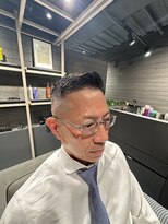 ライールザバーバー 梅田 堂島店(Lair the barber)&nbsp;七三フェード