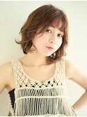 エアリーカールボブ