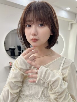 メルバイグラフ 梅田(mel by GRAFF) 【ミニボブ】ナチュラルボブ/ストレートボブ/ショートボブ