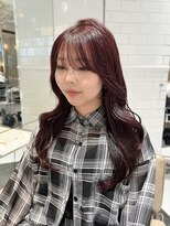 コードセブンス(Chord seventh)&nbsp;【KANON】チェリーレッド × レイヤーカット