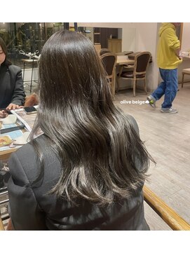 ムクヘア(MUKU hair) 透明感なolive beige！