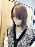 ダブルカラー/ブリーチ有/ブリーチ無/透明感/グレージュ