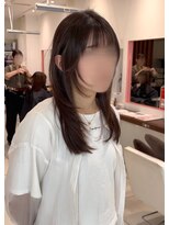 バサ 江古田店(BASSA)&nbsp;【Runa】ハッシュカット/オリーブベージュ/レイヤー/韓国