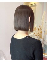 ロンドヴァリー 渋谷店(Lond vallee)&nbsp;☆ハッシュボブ× 韓国風×ココアブラウン× 髪質改善縮毛矯正