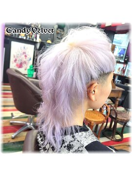 美容室キャンディー ベルベット(Candy Velvet) 文句無しのカッコ良さ！ホワイトウルフスタイル