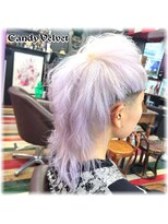 美容室キャンディー ベルベット(Candy Velvet) 文句無しのカッコ良さ!ホワイトウルフスタイル