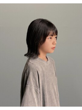 ソレ 森田店(SOLE.) キッズカット/ミディアムスタイル/骨格補正似合わせカット/福井
