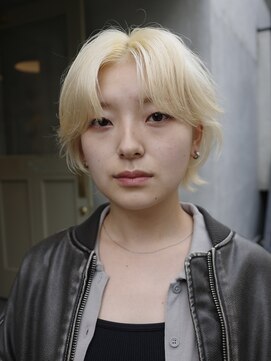 小顔/オリーブグレー/ココアベージュ/黒髪/レイヤー