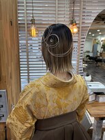 ブライト(bright)&nbsp;卒業式｜外ハネ｜ボブアレンジ｜タイトヘア