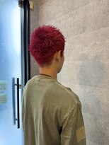 ブレイブ ヘアデザイン(BRaeVE hair design)&nbsp;レッドスパイキー