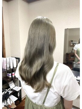 ワク 藤沢店(waku) ブリーチ　アッシュ　トリートメント