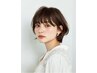 《頭皮も髪も、心地よく整う》小顔カット+Aujua(オージュア)ヘッドスパ