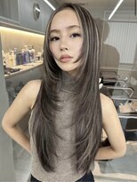 フォルテノエル 静岡鷹匠店(FORTE Noel) ブリーチ髪質改善ダブルカラーレイヤーカット透明感カラー