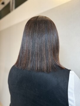 フレイムス ヘアアンドリラックス 吉川店(Frames hair&relax) まとまる艶ストレート