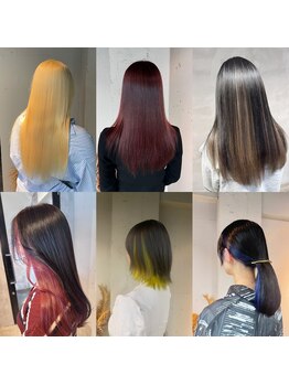 モンソ(monso)の写真/《大須観音駅徒歩3分》MONSOでダメージレスなヘアカラーが叶う♪透明感カラー+似合わせカット+コタTR￥9000