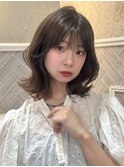 ◆しなる◆ ダークパープル/くびれミディ/顔周りレイヤー63