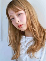 ヘアメイク フレンシア(hair make flencia) 透明感ベージュ×ゆるふわロング