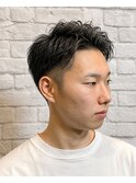 新宿理容室/ビジネスセンターパート×ニュアンスパーマ