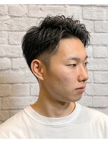 グレイスフルバーバー 新宿パークタワー店&nbsp;新宿理容室/ビジネスセンターパート×ニュアンスパーマ