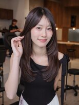 ヴィヴィッド オモテサンドウ(ViViD omotesando)&nbsp;地毛風ケア縮毛矯正/ロングレイヤー/シースルーバング