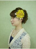 サイド寄せカールアップ