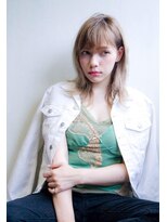 シエナ 渋谷(Siena)&nbsp;イエローベージュ×外ハネミディ