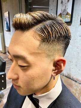 メンズココ 日本橋店(MENS COCO) 七三オールバックトランクスヘア