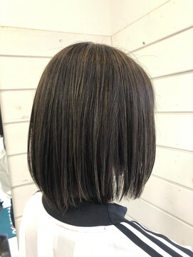テラス ヘアアンドボタニカル(terrace) ボブ/20代/30代/40代/ベージュ系ハイライト
