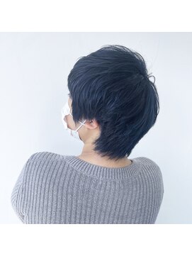 テクライズ 豊橋店(TECHRISE) ダブルカラー×イルミナカラー×ブルー