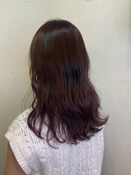 レイール 下北沢(Reir) 【reir下北沢】*ニュアンスパーマ+ラベンダーブラウン*