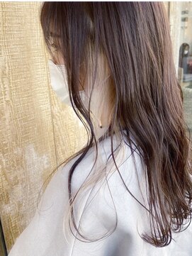 シャンプー ひろせ店(SHAMPOO) インナーカラー、フェイスフレーミング、ナチュラルストレート