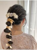 あみおろしヘアアレンジ:Suzu.